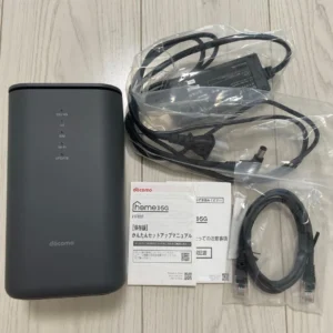 Bộ định tuyến ntt docomo home 5g hr01 bộ định tuyến gia đình màu xám đậm - Ảnh 2