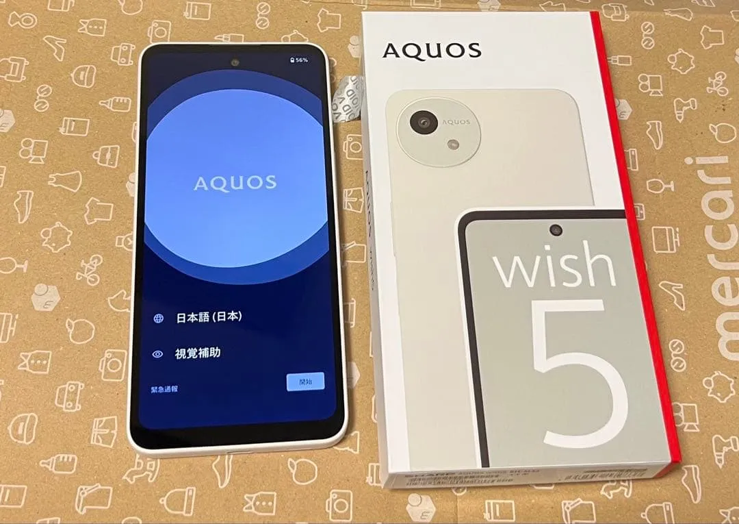Sharp aquos wish5 thân máy 4gb/128gb