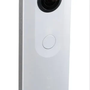 Camera 360 độ thân máy ricoh theta màu trắng kèm hộp đựng
