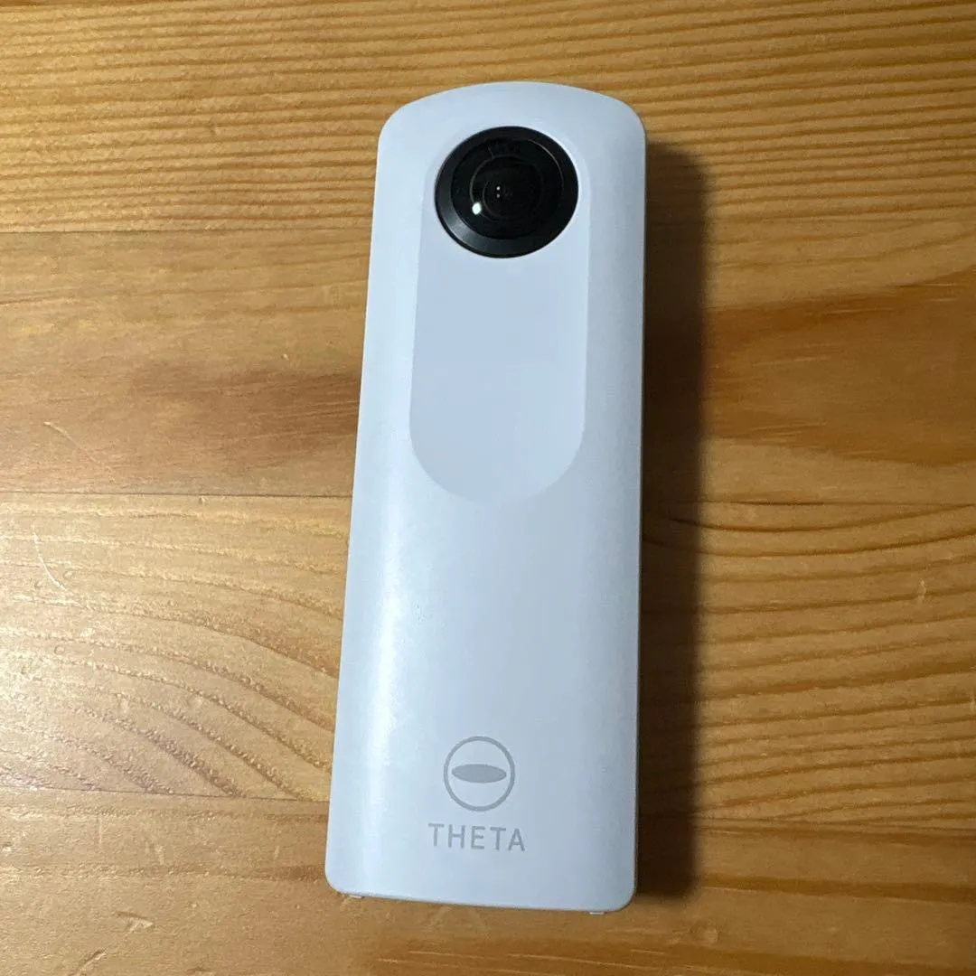 Camera 360 độ thân máy ricoh theta màu trắng kèm hộp đựng - Ảnh 4