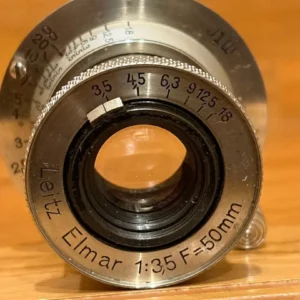 Leica elmar 5cm f3.5 leica elmar - Ảnh 2