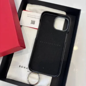 Ốp lưng iphone 15 bonaventura màu xám - Ảnh 2