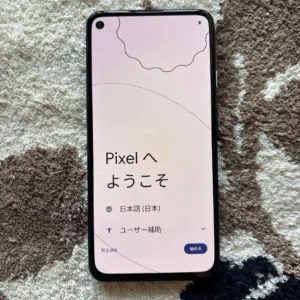 Thân máy google pixel 4a5g màu đen