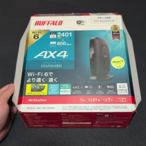 Bộ định tuyến mạng lan không dây wi-fi 6 buffalo wsr-3200ax4s-bk
