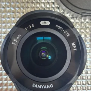 Samyang 7.5mm f3.5 mắt cá mft - Ảnh 2