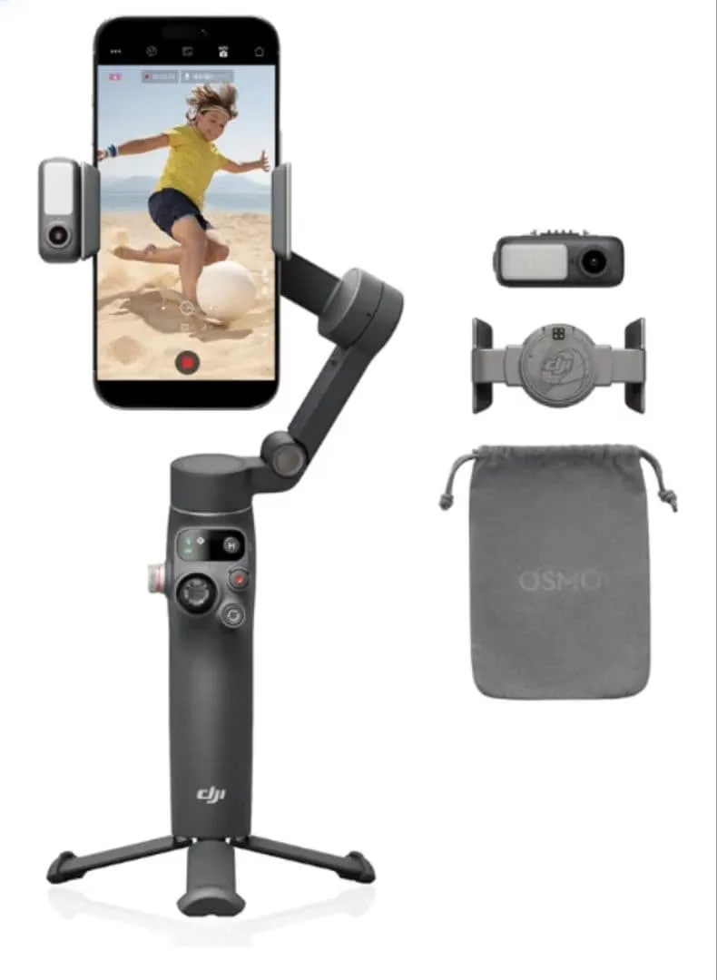 Điện thoại thông minh dji gimbal osmo mobile 7p bộ ổn định gimbal - Ảnh 3