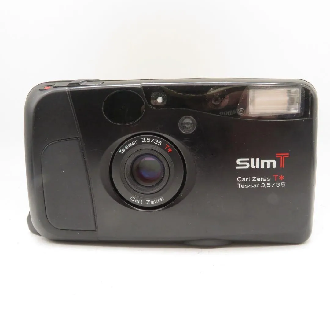 Sản phẩm máy ảnh màu đen kyocera slim t yashica t4