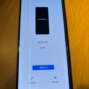 Thân máy sony xperia5iii với ốp lưng trong suốt