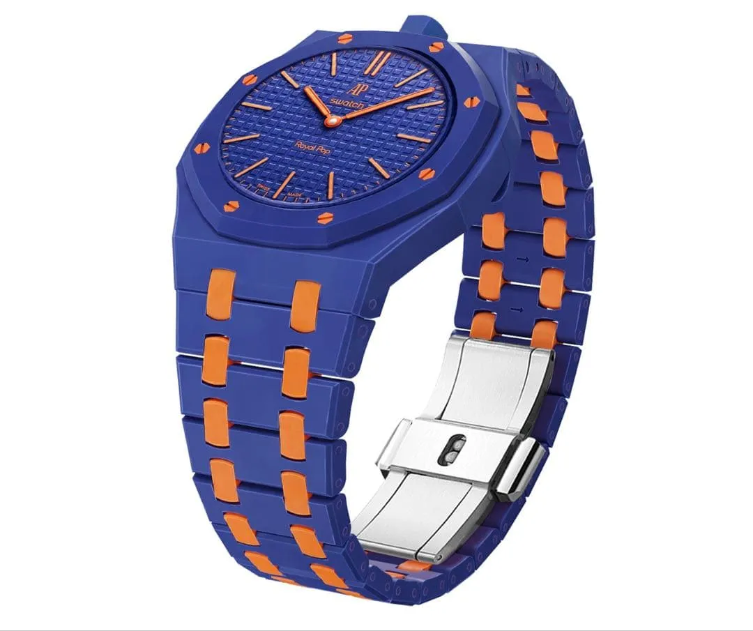 Dây đai liên kết gốm tương thích ap×swatch royal pop t10p - Ảnh 2