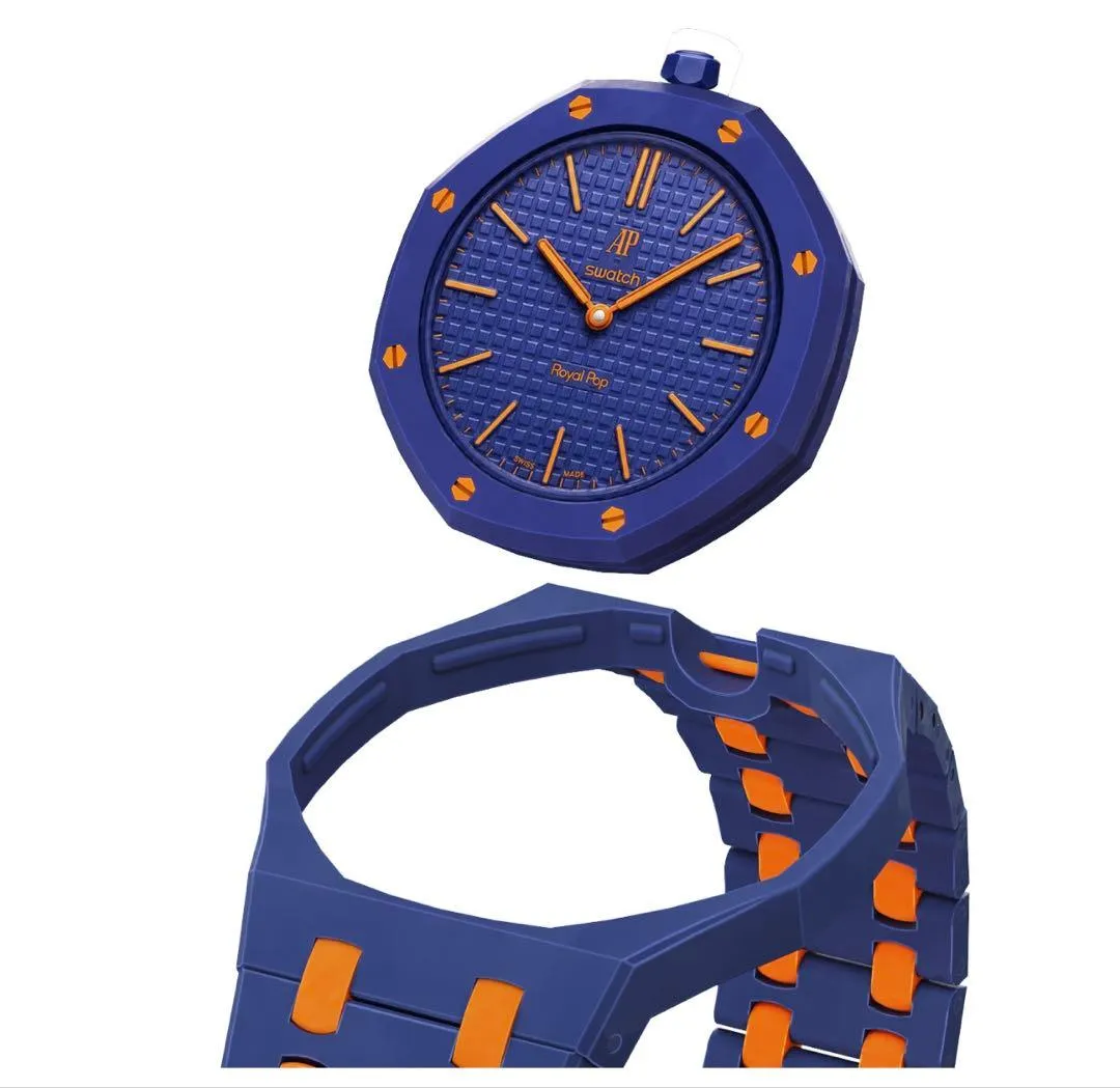 Dây đai liên kết gốm tương thích ap×swatch royal pop t10p - Ảnh 5