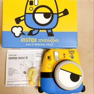 Phiên bản minion fujifilm instax mini 8. với hộp.