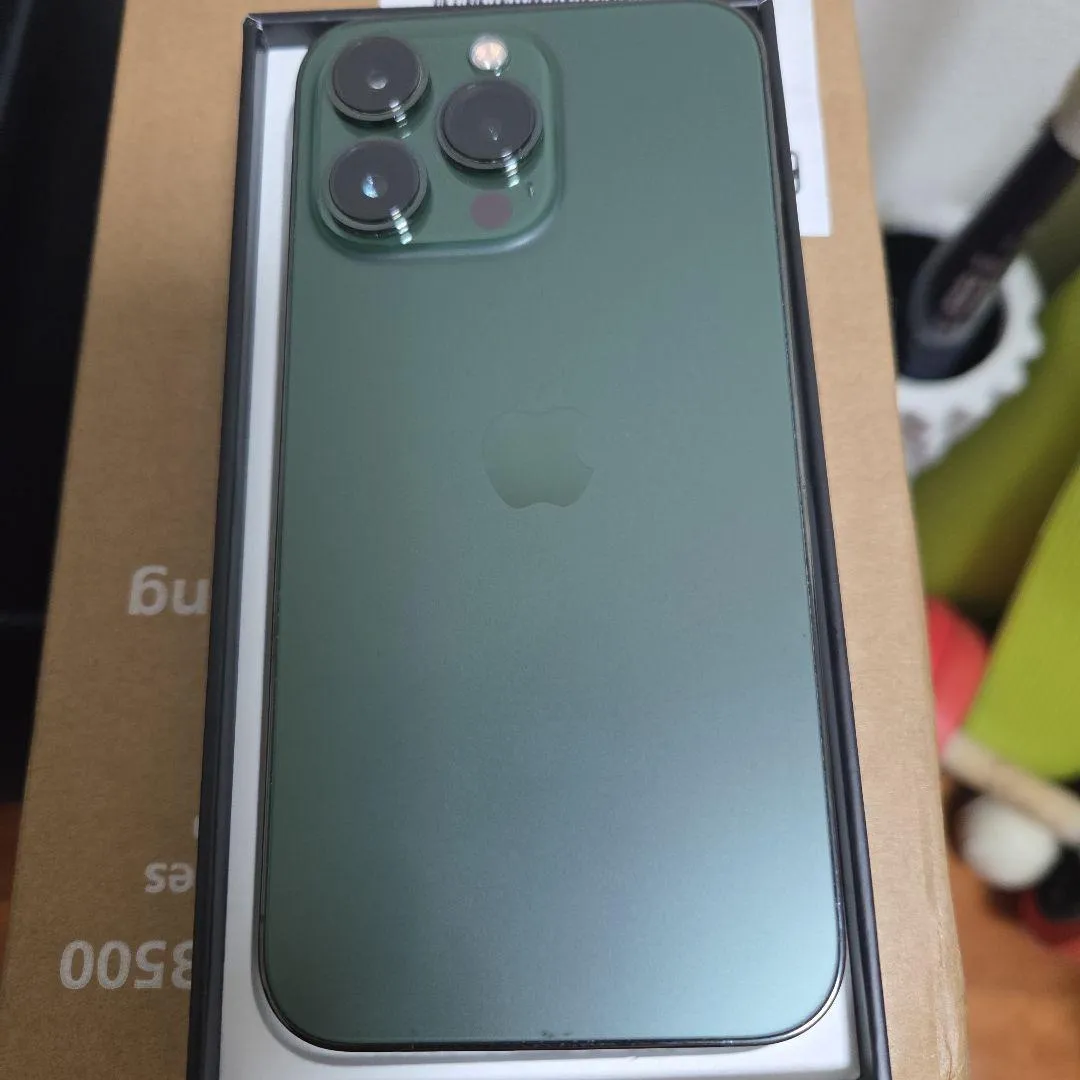 Iphone 13 pro 128gb thân xanh alpine - Ảnh 2
