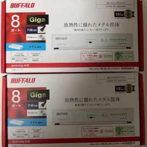 Hub chuyển mạch 8 cổng buffalo lsw6gt8ns/bộ wh 2 chiếc