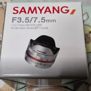 Ống kính mắt cá tiêu cự đơn samyang 7,5 mm f3.5