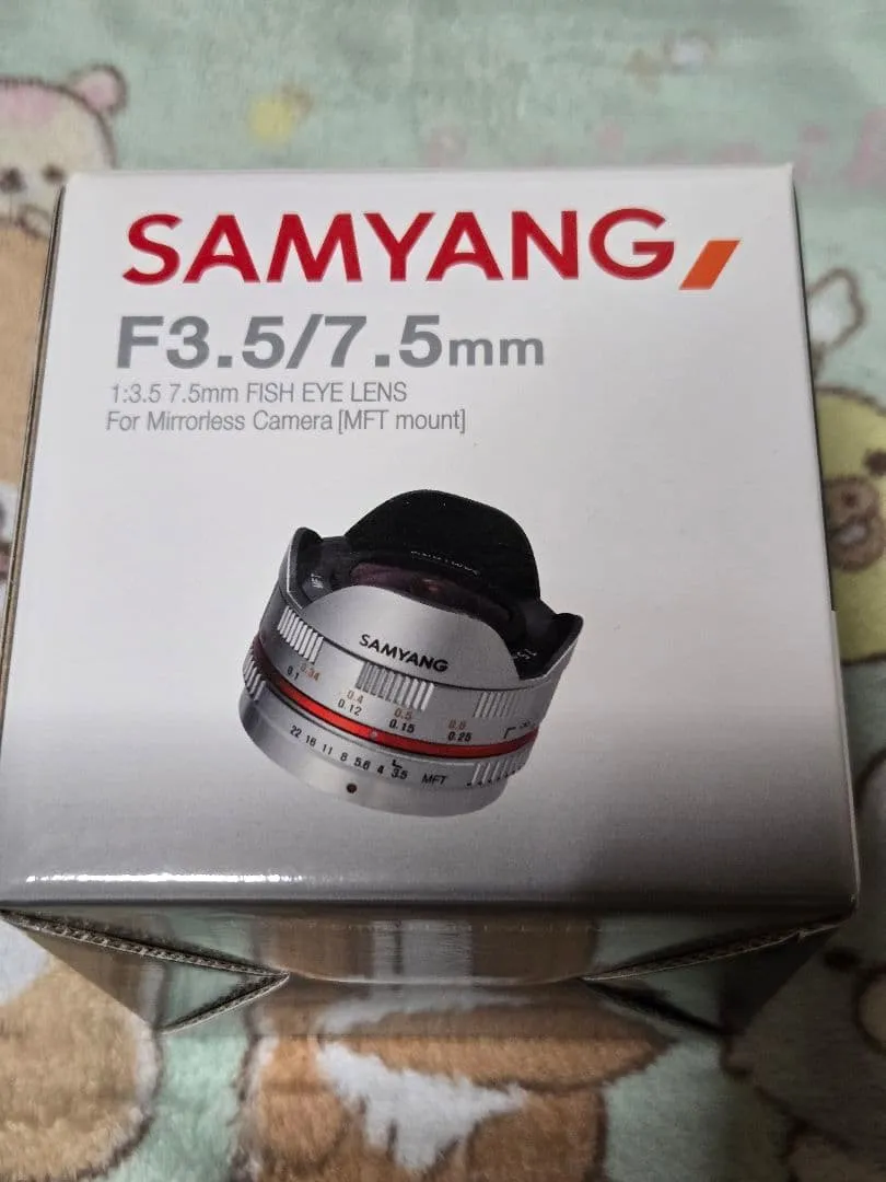 Ống kính mắt cá tiêu cự đơn samyang 7,5 mm f3.5
