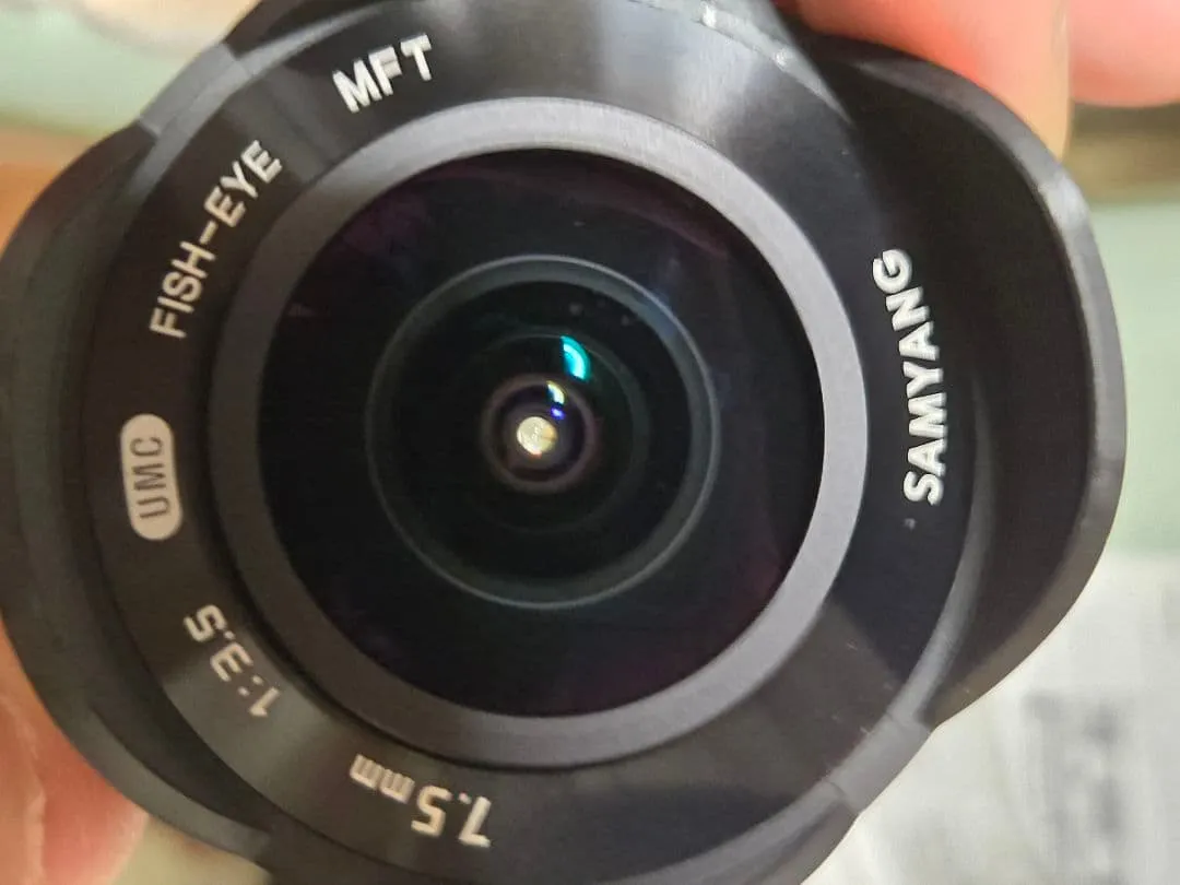 Ống kính mắt cá tiêu cự đơn samyang 7,5 mm f3.5 - Ảnh 11