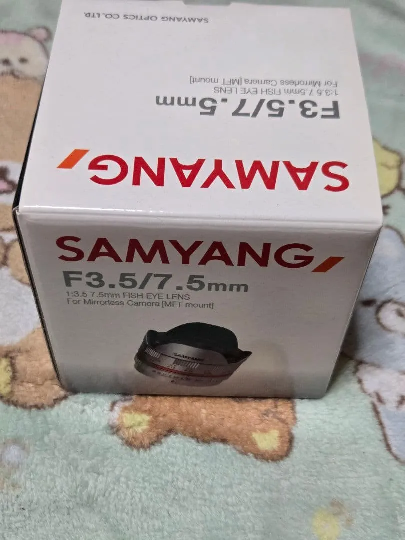 Ống kính mắt cá tiêu cự đơn samyang 7,5 mm f3.5 - Ảnh 2