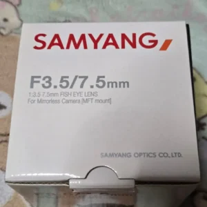 Ống kính mắt cá tiêu cự đơn samyang 7,5 mm f3.5 - Ảnh 3
