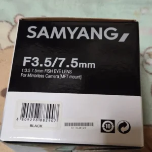 Ống kính mắt cá tiêu cự đơn samyang 7,5 mm f3.5 - Ảnh 5