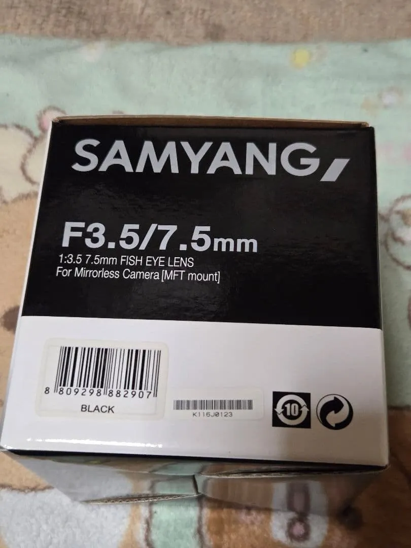 Ống kính mắt cá tiêu cự đơn samyang 7,5 mm f3.5 - Ảnh 5