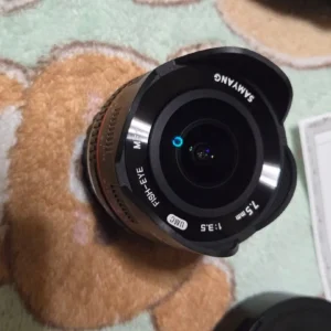 Ống kính mắt cá tiêu cự đơn samyang 7,5 mm f3.5 - Ảnh 9