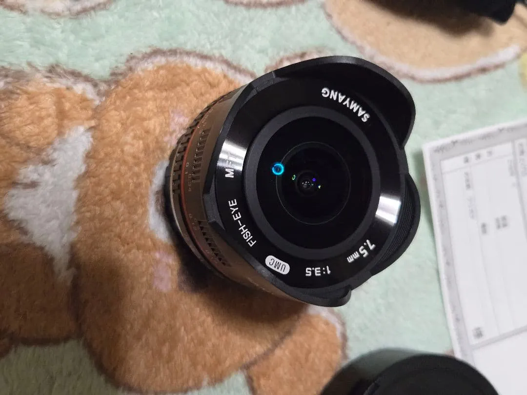 Ống kính mắt cá tiêu cự đơn samyang 7,5 mm f3.5 - Ảnh 9