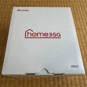 Docomo home 5g hr02 thiết bị chính màu xám đậm
