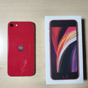 [tình trạng tốt] iphone se2 (sản phẩm)đỏ 128gb sim miễn phí