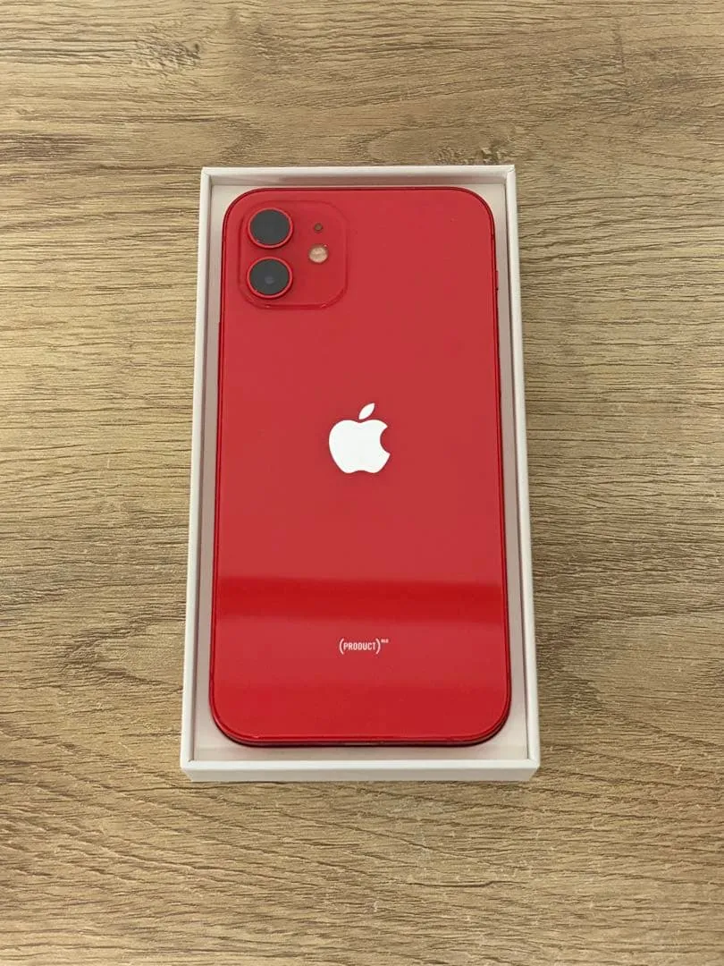 Iphone 12 128gb (sản phẩm)đỏ sim kèm hộp