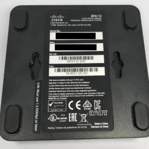 Thiết bị chính bộ điều hợp điện thoại 2 cổng cisco spa112 - Ảnh 4