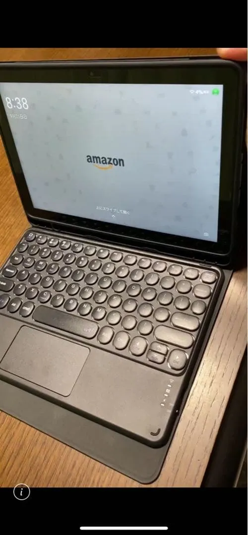 Vỏ bàn phím màu đen amazon fire hd10 32gb có bộ sạc - Ảnh 4