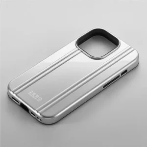 Iphone15 pro quân đội mỹ ốp lưng 2 lớp chống sốc mil★miễn phí vận chuyển★bạc - Ảnh 4