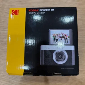 [mới và chưa sử dụng] máy ảnh kỹ thuật số nhỏ gọn kodak pixpro c1 màu đen