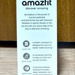 Amazfit bip6 màu đen mới chưa mở - Ảnh 3