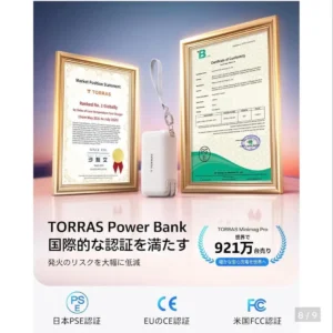 Pin di động 3 trong 1 torras flexline 10000mah - Ảnh 8