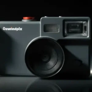 [hiếm] camera thân máy rewindpix ps135 màu xámwh