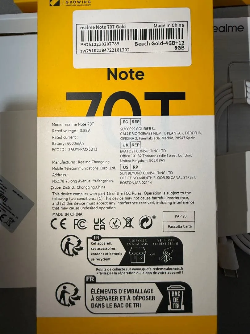 Realmec71 gold đã sử dụng 3 tháng pin 100% tình trạng tốt không có sim - Ảnh 7