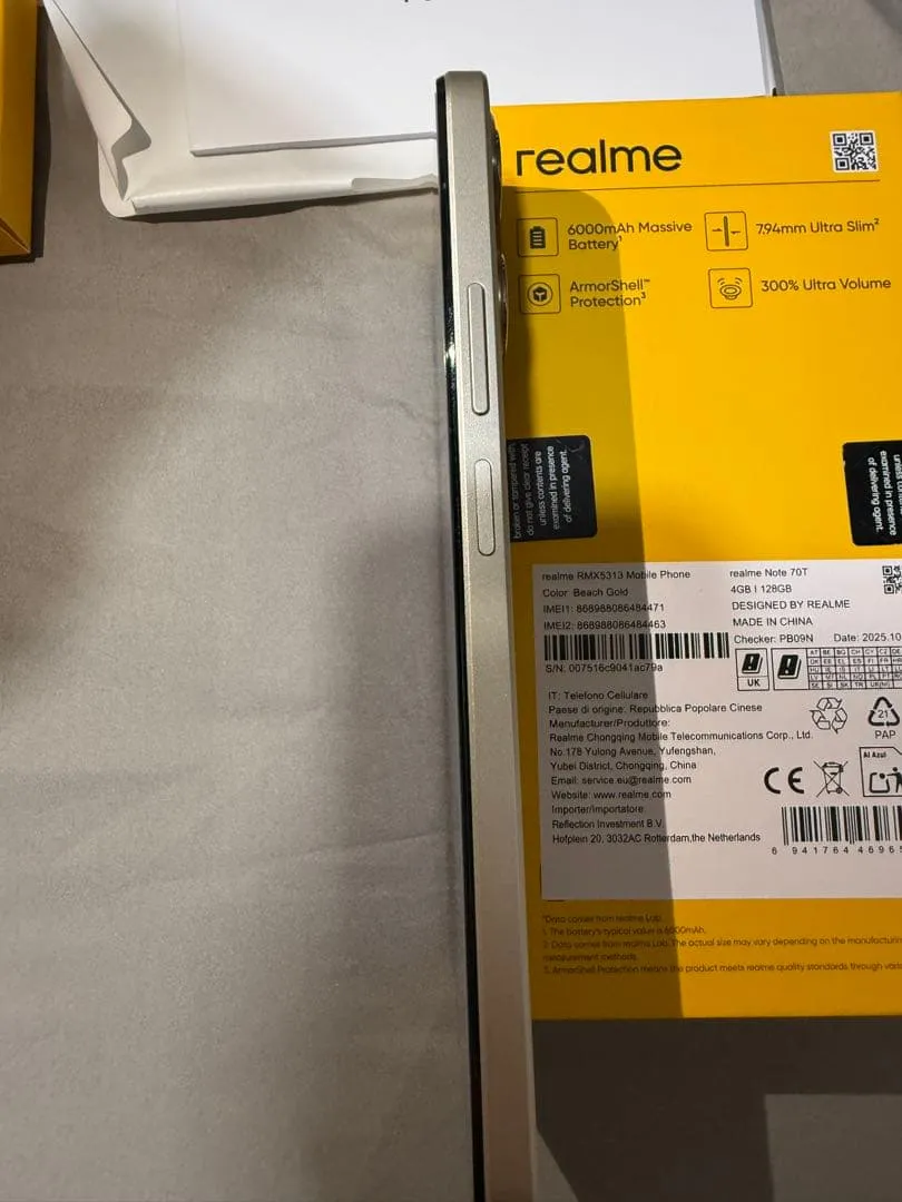Realmec71 gold đã sử dụng 3 tháng pin 100% tình trạng tốt không có sim - Ảnh 2