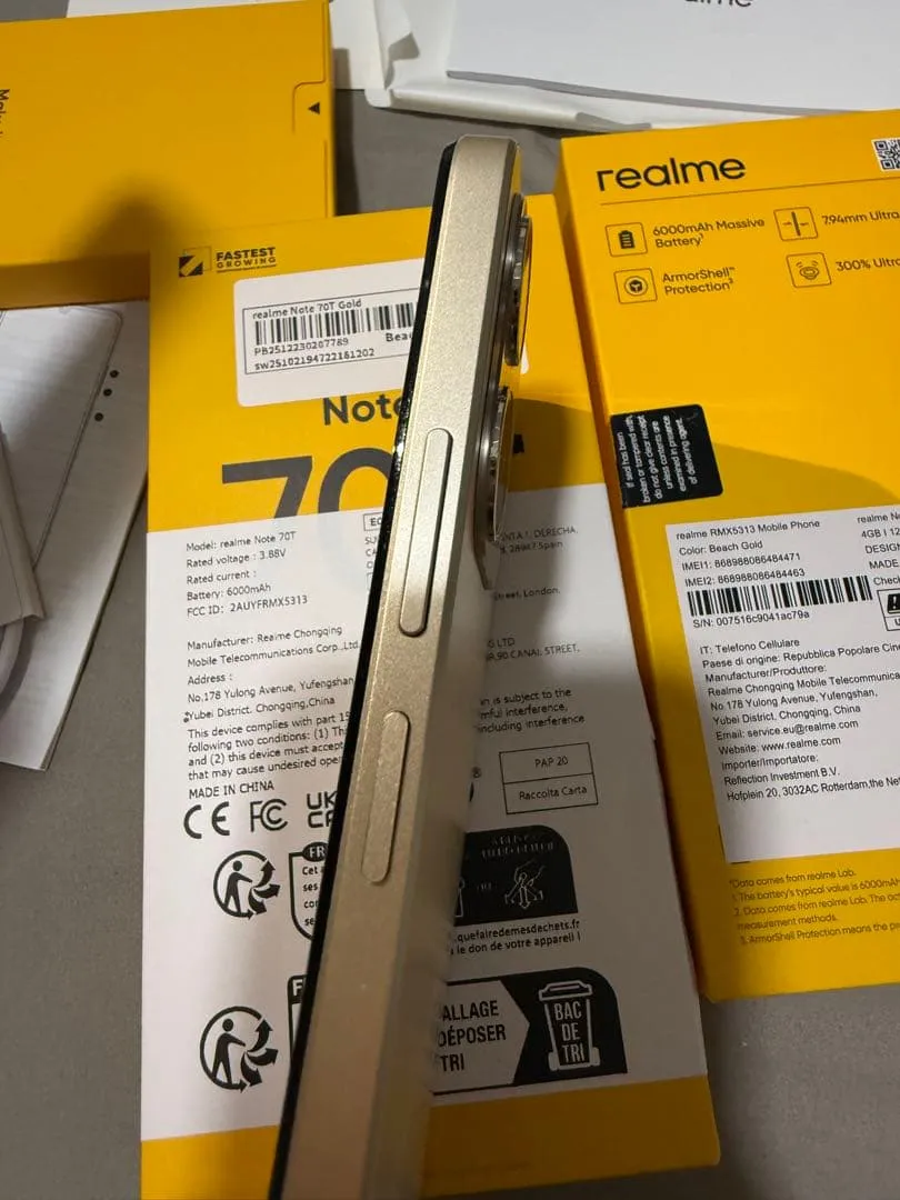 Realmec71 gold đã sử dụng 3 tháng pin 100% tình trạng tốt không có sim - Ảnh 3