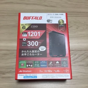 [mới và chưa sử dụng] bộ định tuyến wi-fi 6 buffalo wsr-1500ax2l