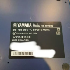 Bộ định tuyến vpn yamaha rtx830 giga access [chỉ thiết bị chính/chưa xác nhận hoạt động] - Ảnh 7