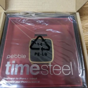 Thân chính của pebble time steel gold