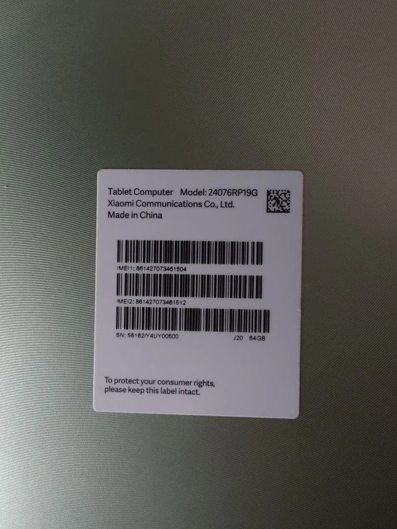Xiaomi redmi pad se 8.7 4g mẫu di động màu xanh lá cây - Ảnh 4