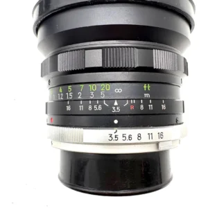 Ống kính lấy nét đơn minolta có nắp và hộp đựng ống kính - Ảnh 6