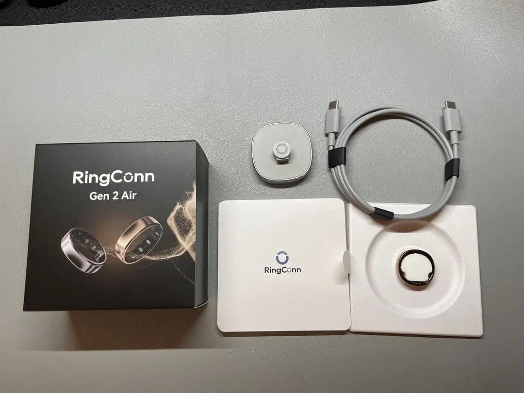 Ringconn gen2 air dune gold size 11