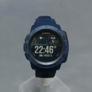 Garmin instinct dual power tidal blue
