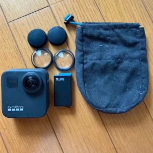 Bộ máy chính và phụ kiện gopro max (coi như rác vì lâu ngày không sử dụng và cất giữ) - Ảnh 2