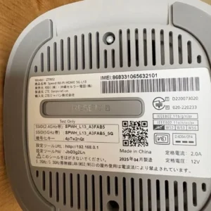 Tốc độ wi-fi home 5g l13 trắng ztr02 - Ảnh 2
