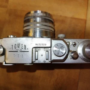 Máy ảnh phim tháp type-3 nikkor-h 5cm f2 - Ảnh 2