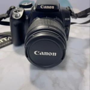 Máy ảnh canon slr dành cho người mới bắt đầu có túi đựng ống kính